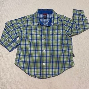 3T (4/$20) Casual Plaid Shirt by Gap